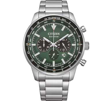 Stål Eco-Drive Quartz Aviator Herre ur fra Citizen